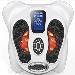 Creliver EMS & TENS Foot Nerve Muscle Massager, Electric Foot Stimulator Improves Circulation, Feet Legs Circulation Machine Relieves Body Pains, Neur