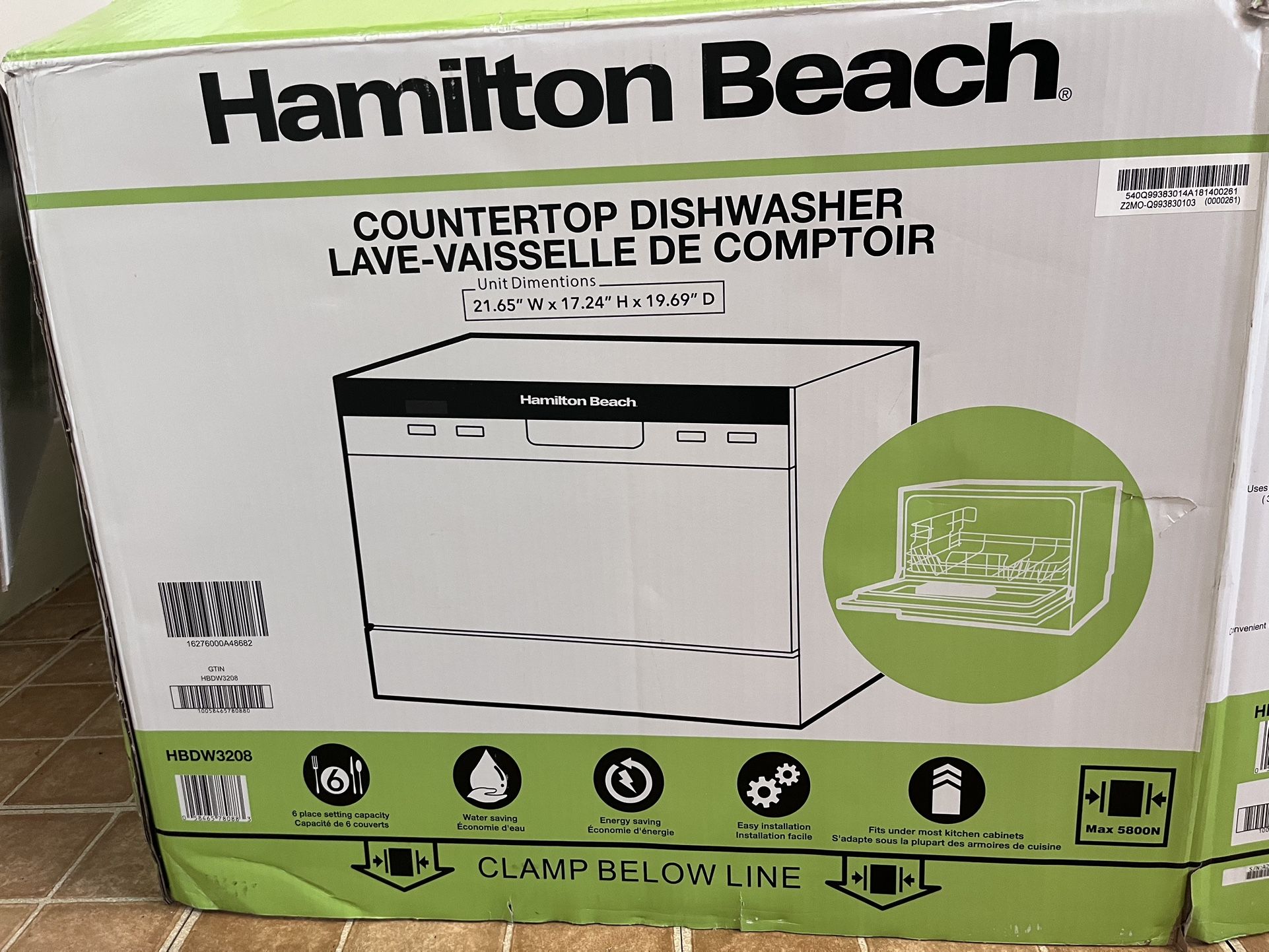Countertop Dishwasher