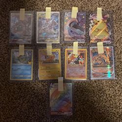 HUGE POKÉMON LOT- RARE CARDS-Going Fast Really Cheap Prices- Mega Charizard
