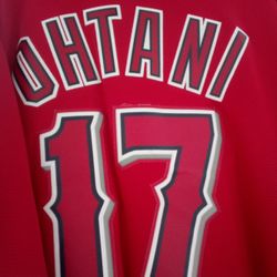 Shohei Ohtani ANGELS BASEBALL MLB SIZE 2XL JERSEY !