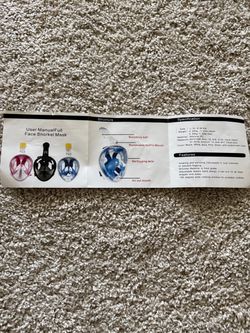 Full Face Snorkel Mask User Manual