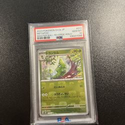 Pokemon Metapod Masterball PSA 10