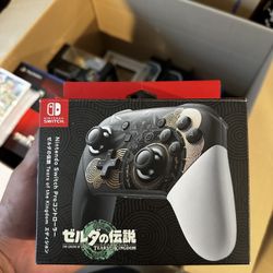 Tears Of The Kingdom SWITCH PRO controller