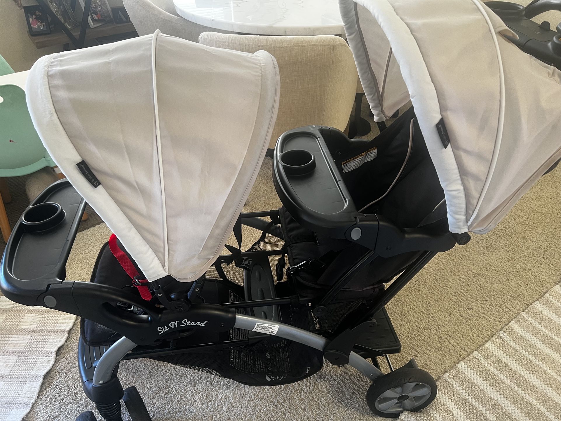 Double Sit And Stand Stroller
