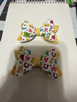 St Patrick’s Hair Bow 