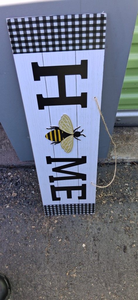 "HOME" Decor Sign