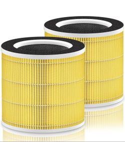 2 PACK RP-AP089-F1 RP-AP089B Filter Compatible with RENPHO Air Purifier Replacement Filter