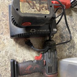 Snap On 3/8 Impact Cordless Wrench Used 