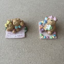 2 Cute Bear Decors