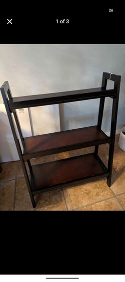 3-Tier Wooden Ladder Shelf