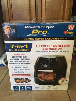 Power Pro Air Fryer 7 in 1 multi cooker Brand New see all 4 pics