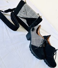 Women Matching Shoes And Bag Stylish Modern