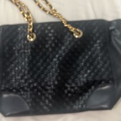 Classic Black Joan Rivers Handbag 