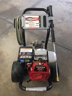 Simpson premium pressure washer 3100 psi deals