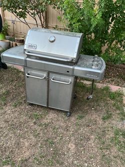 Weber Genesis Stainless Steel Gas Grill