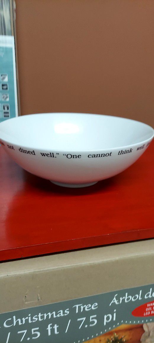 Large Ceramic Bowl Asking $20