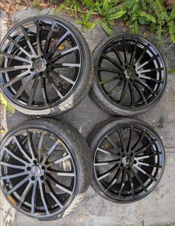 TSW RIMS AND TIRES 20"5X114.3