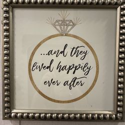 Beautiful Wall Pictures With Rhinestones On The Diamond Ring
