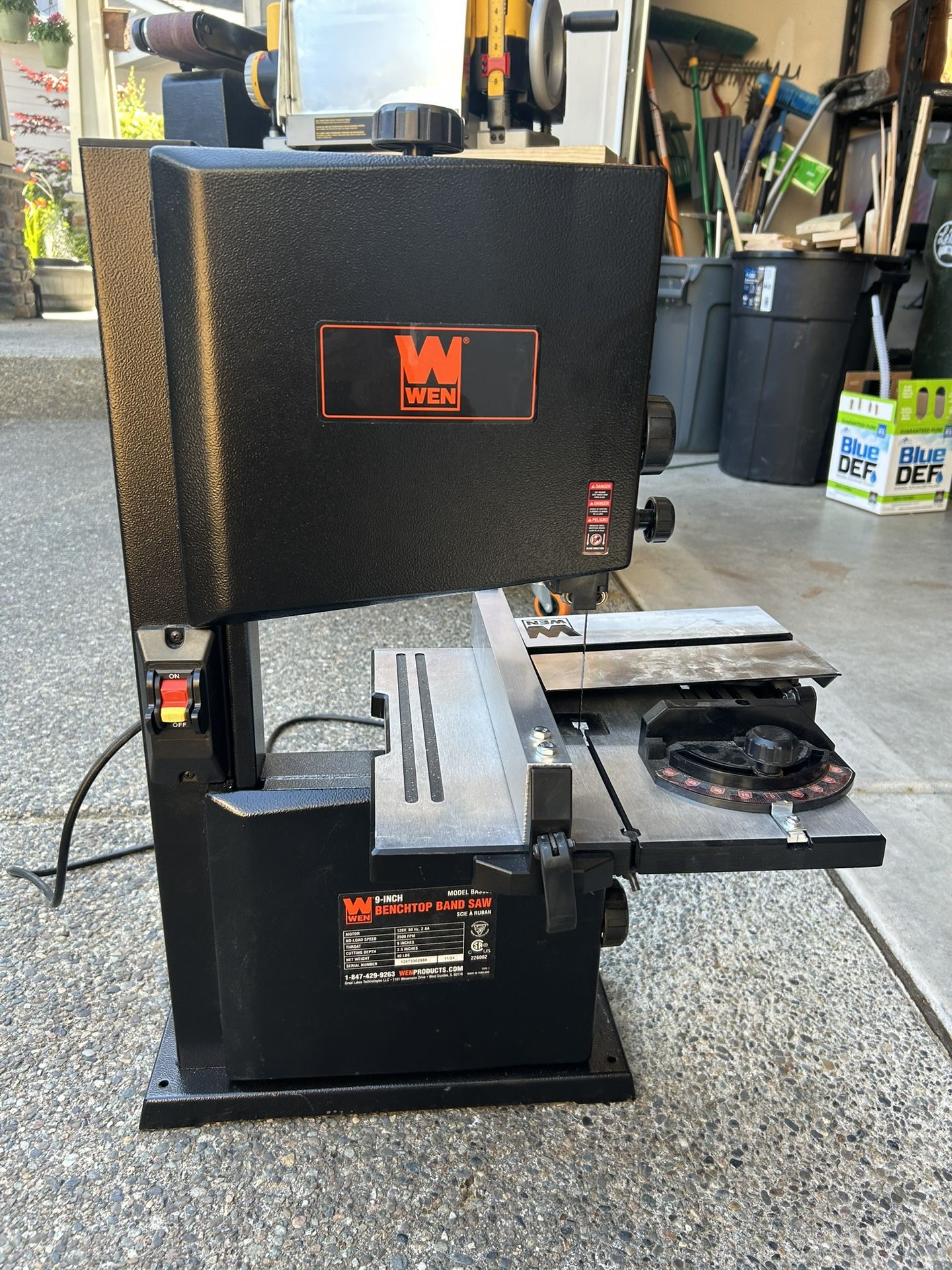 Wen 9” Band Saw