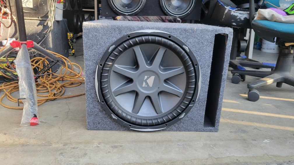 Kicker 15inch Cvx