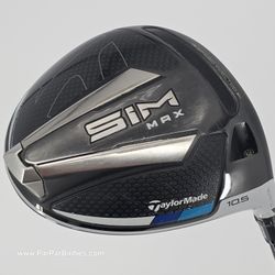 TayIorMade SlM Max Driver 10.5° Regular