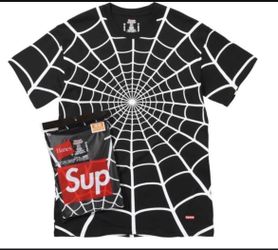 Supreme Hanes Spider-Man Tees (2 Pack) Large