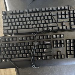 Keyboards - Computer ( $5 Each - $15 Together) 