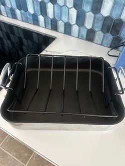 Nonstick Roasting Pan with Rack