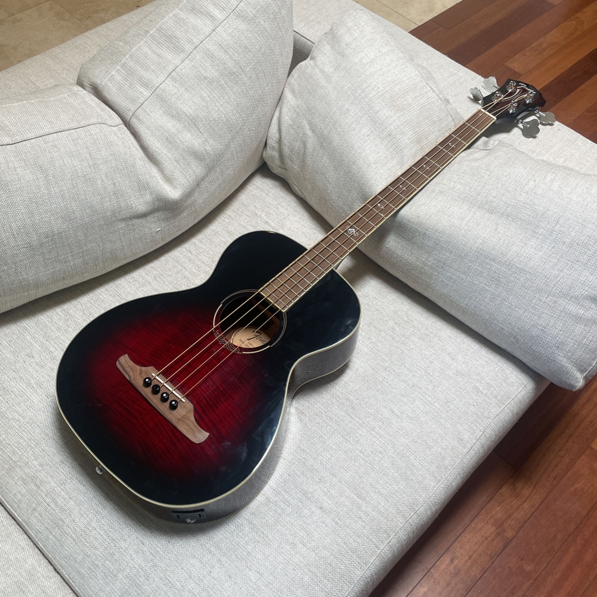 Fender T-bucket Bass Acoustic With Electric Pickup