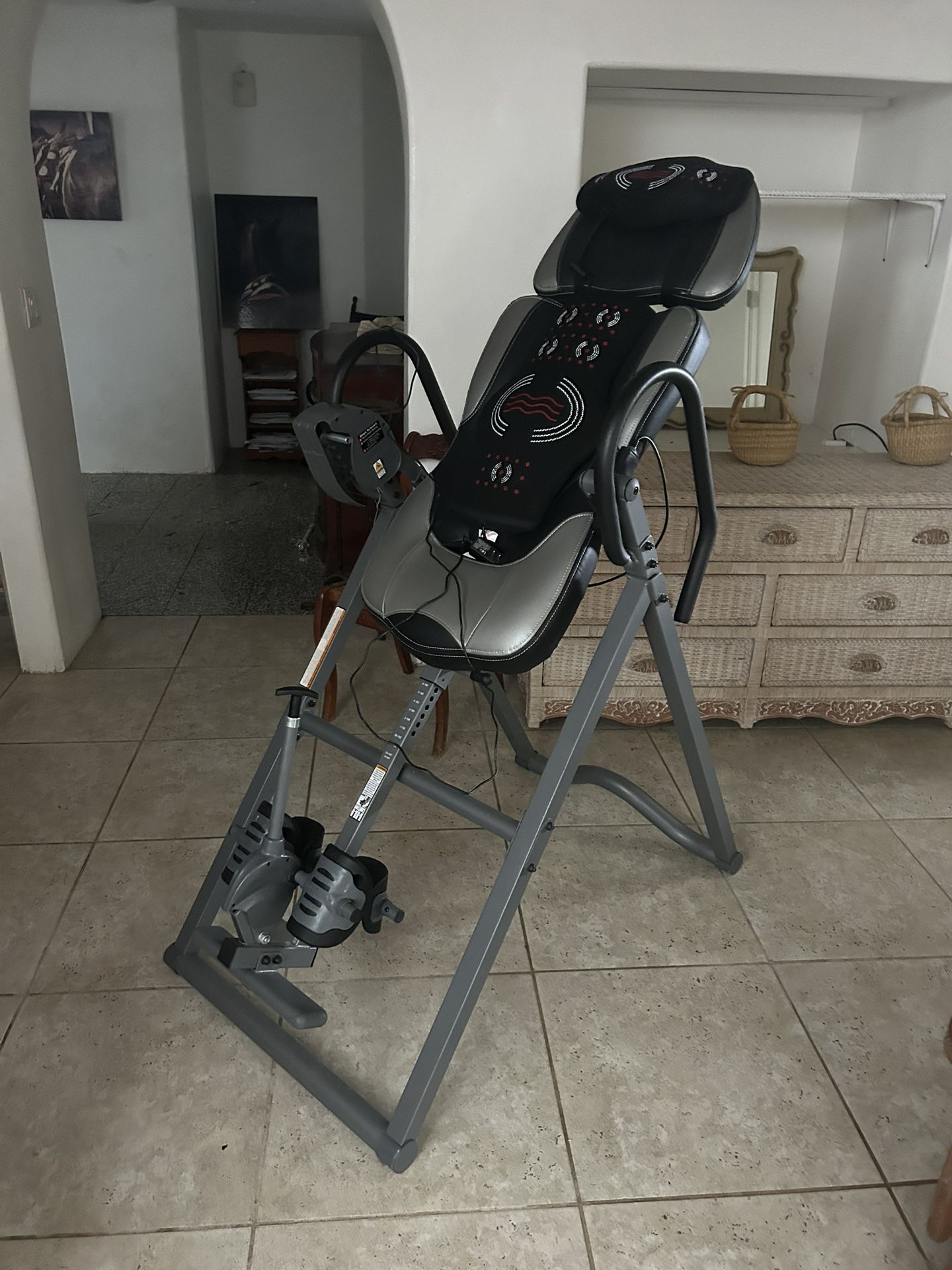 Inversion Table, Heating And Message.