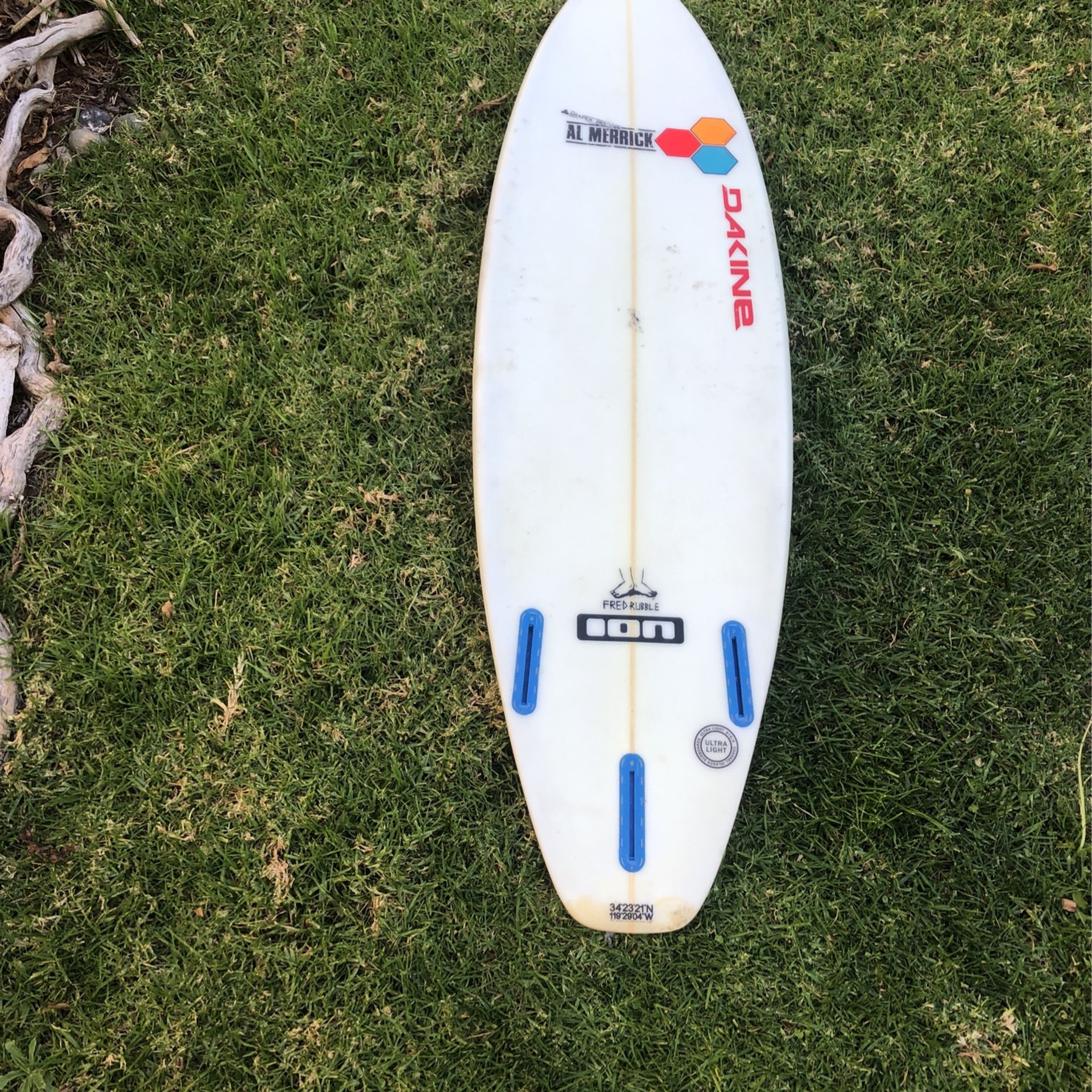 Fred Rubble Surfboard