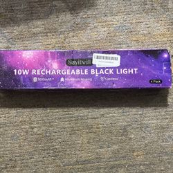 Say It Will Rechargeable Black Light 4pk