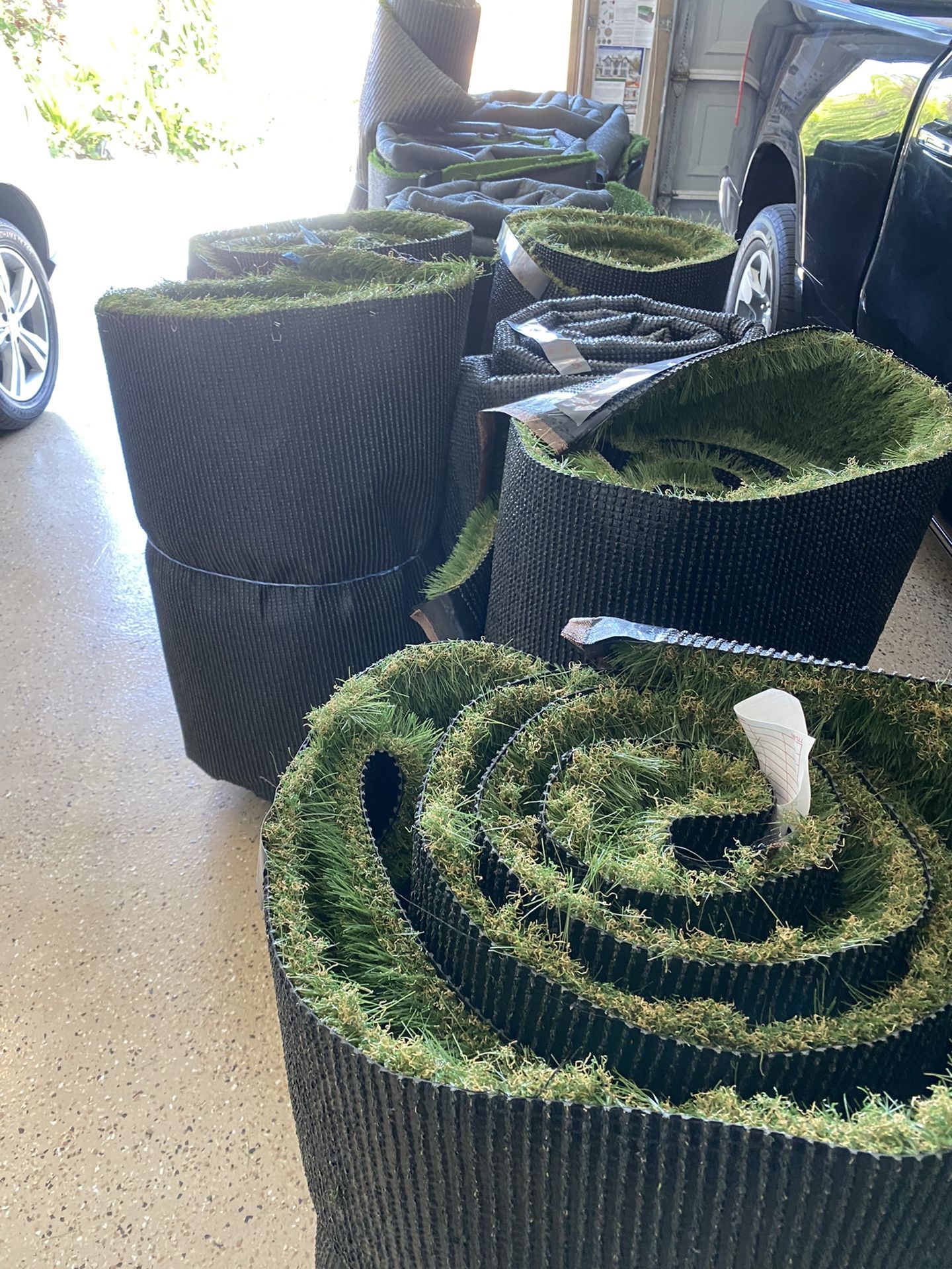 Artificial Turf Synthetic Grass Artificial Turf Remnant Size Is 15x10 Ft For A Dog Run $225 Brand New Turf In Poway