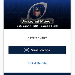 Seahawks-49ers Playoff Tix