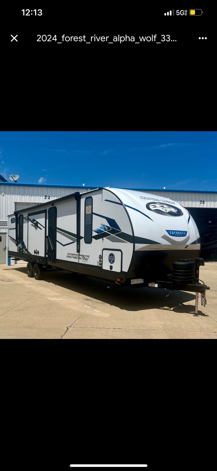2024 Forest River Cherokee Alpha Wolf 33BH-L76
