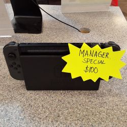 Manager Special Nintendo Switch 32gb with Dock
