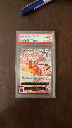 Honesty Impact 2025 OP011 PSA 10