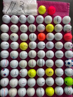 Batch#113 - 74 Premium & mixed highly playable GOLF Balls