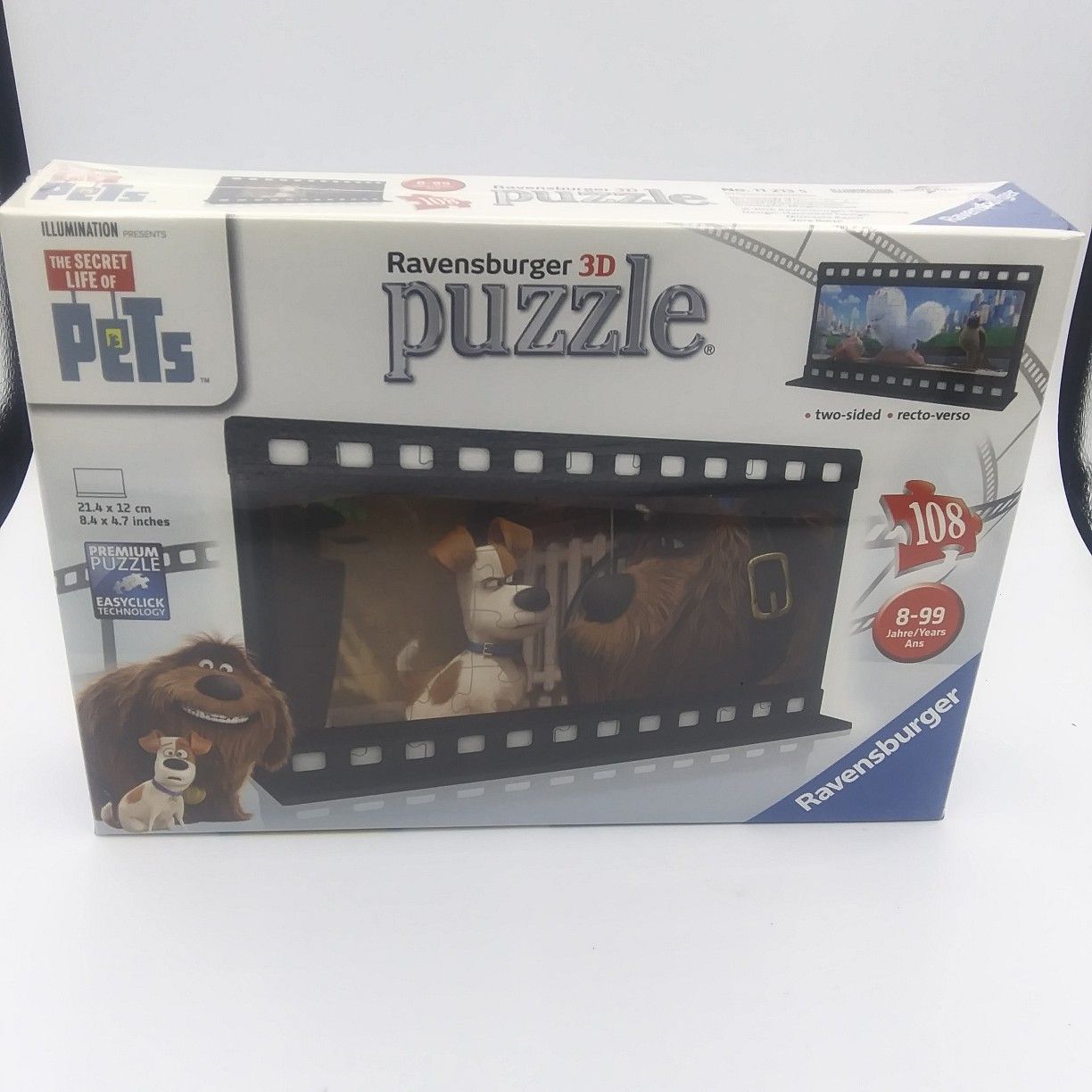 NEW 3D puzzle two sided Secret Life of Pets