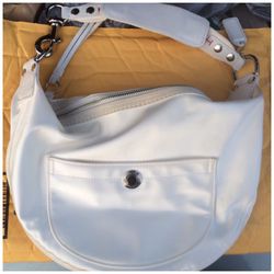 100% AUTHENTIC WHITE HOBO BAG-