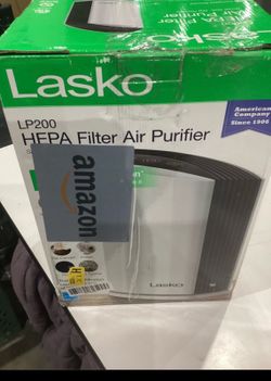 Lasko LP200 HEPA Desktop Air Purifier with Timer