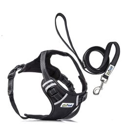 2 of pets4pals Adjustable No Pull Reflective Harness Handle, D-Ring Leash Medium Sized New in the bag! Retail price is $18 each