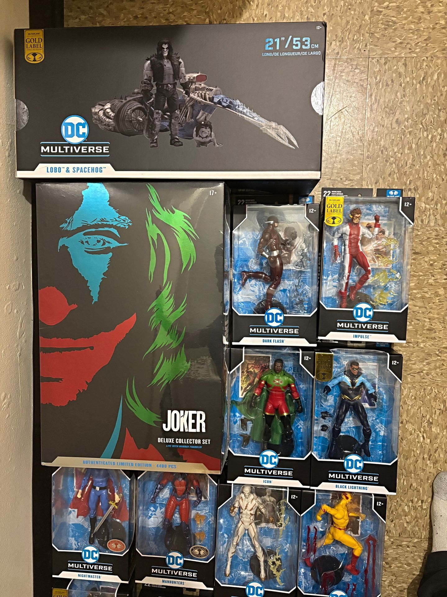 DC Mcfarlane Lot!never Opened!brand New!