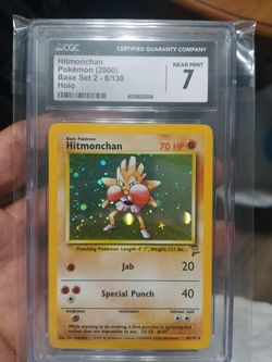 Pokemon Hitmonchan cgc 7