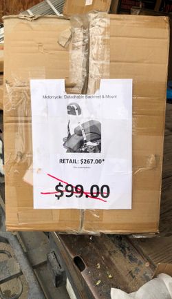 Detachable backrest & mount