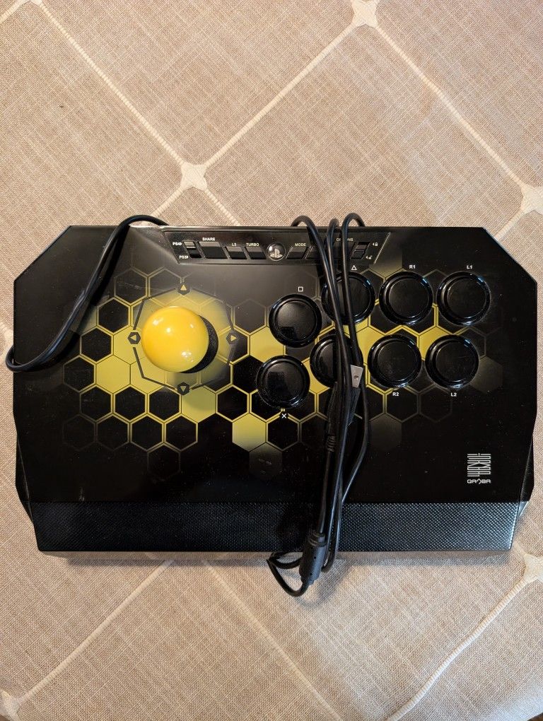 QANBA Drone Arcade Joystick for PS3, PS4, PC (N2-PS4-01) - Tested & Working