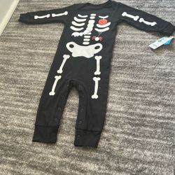 Halloween Skeleton Jumpsuit