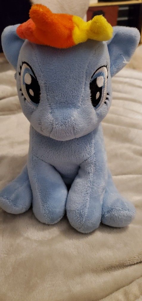 my little pony plush bank Blue