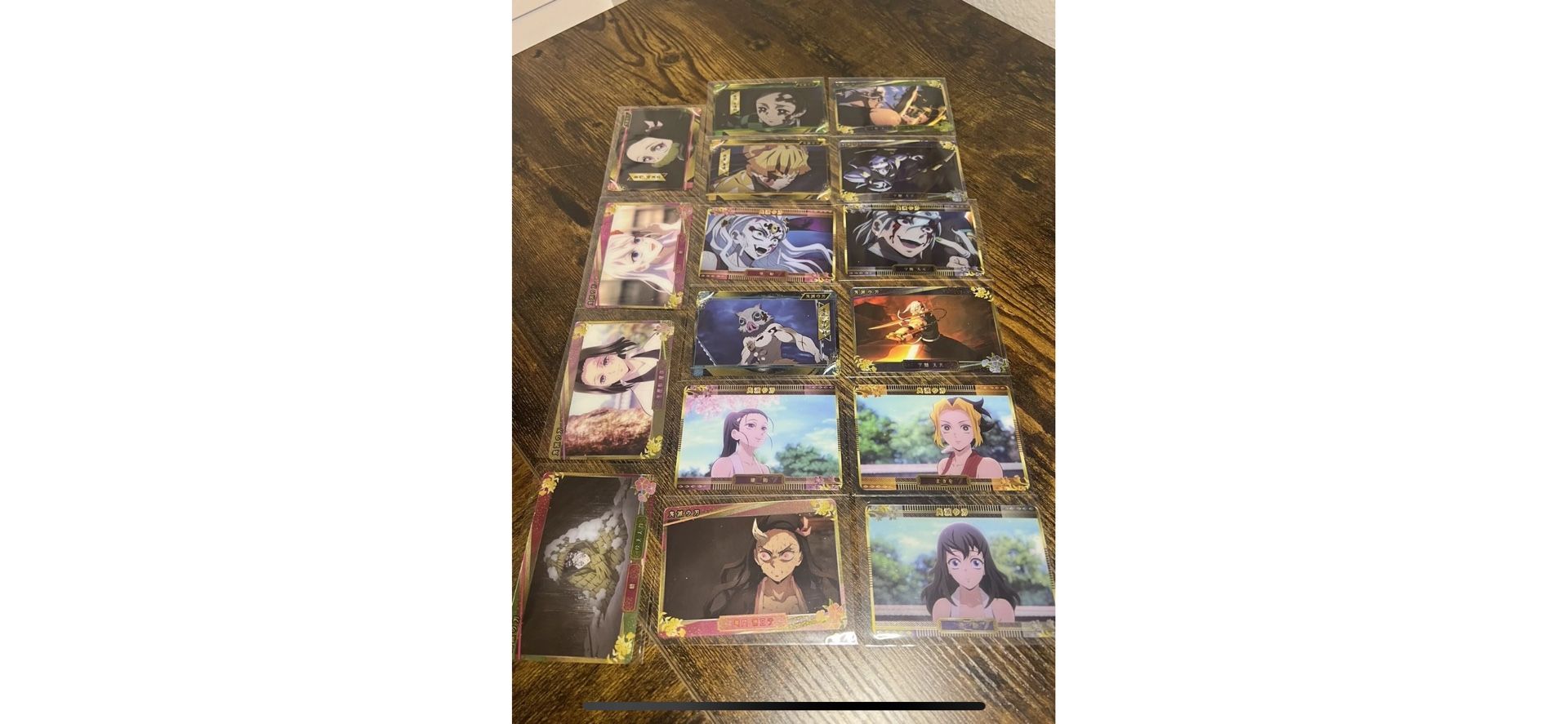 Demon Slayer (Kimetsu no Yaiba) Official Bandai Metal Card Series-3 Lot