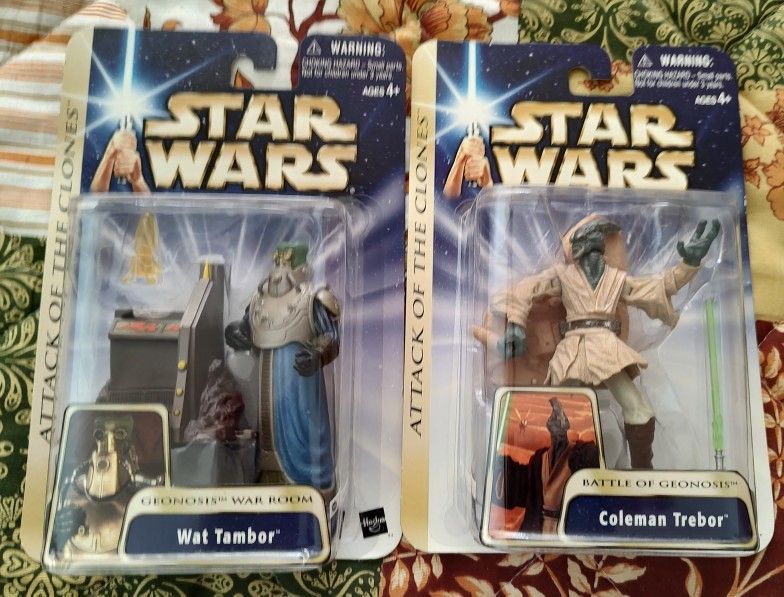 Mixed Lot Of Unusual Star Wars Action Figures 